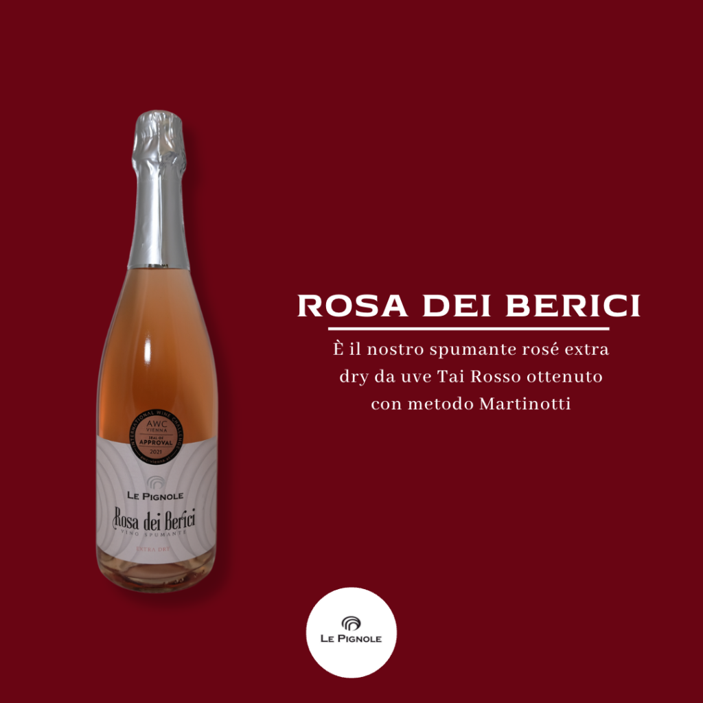 La bottiglia del nostro Rosa dei Berici