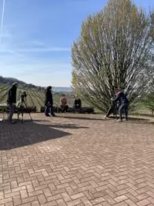 Momenti di ripresa di una vita tra le viti