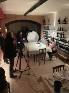 Momenti di ripresa di una vita tra le viti