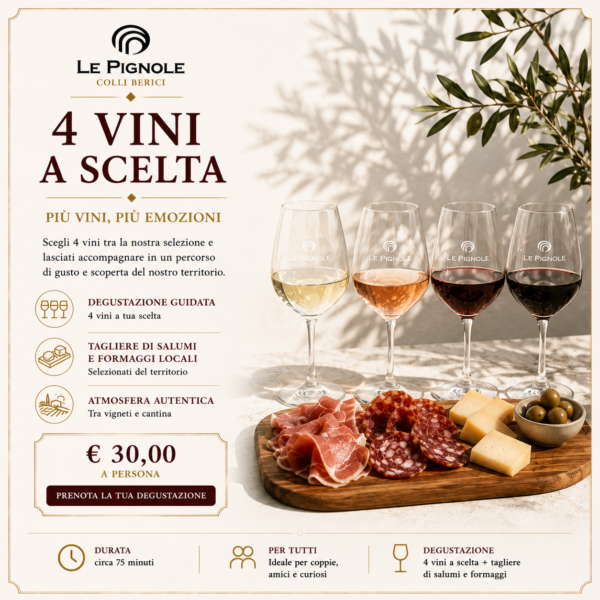 Degustazione 4 calici