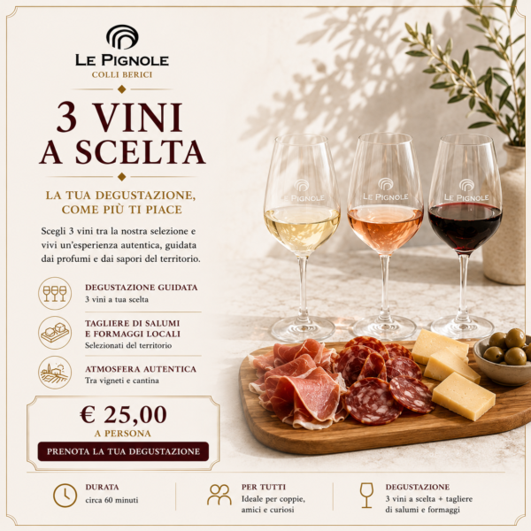 Degustazione 3 calici
