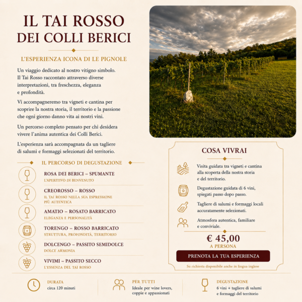 Degustazione Tai Rosso