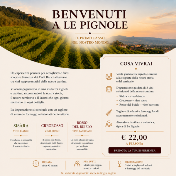 Benvenuti a Le Pignole