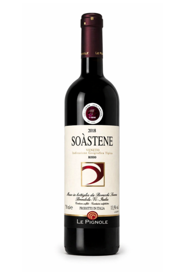 SOÀSTENE 2018 Rosso elegante e complesso