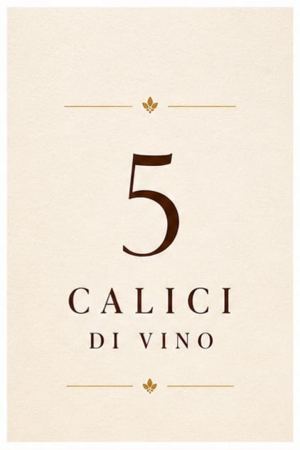 Regalo degustazione 5 vini a scelta