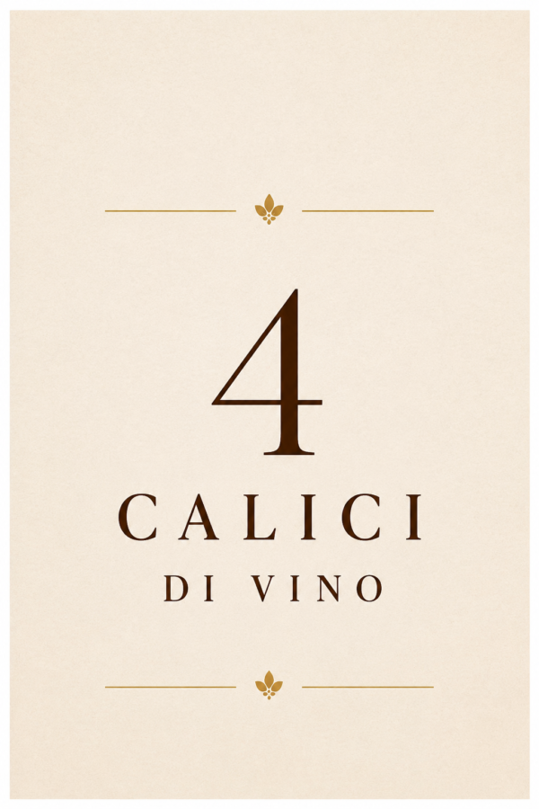Regalo degustazione 4 vini a scelta