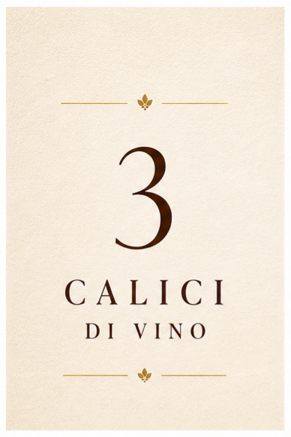 Regalo degustazione 3 vini a scelta