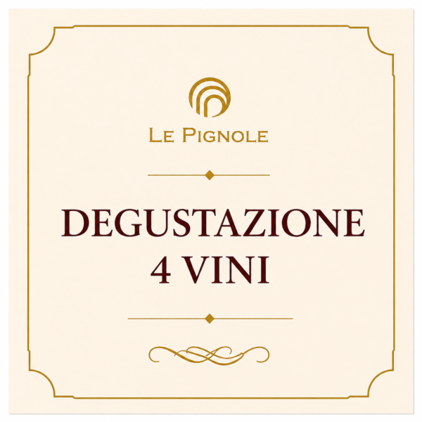 Regalo degustazione 4 vini a scelta