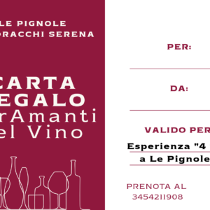 Carta Regalo “4 vini”