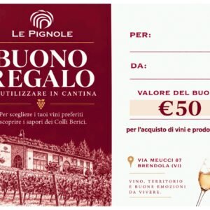 BUONO REGALO DA 50€