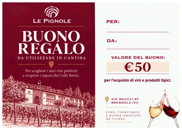 BUONO REGALO DA 50€