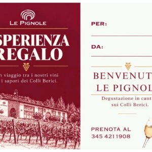 Carta Regalo “Benvenuti a Le Pignole”